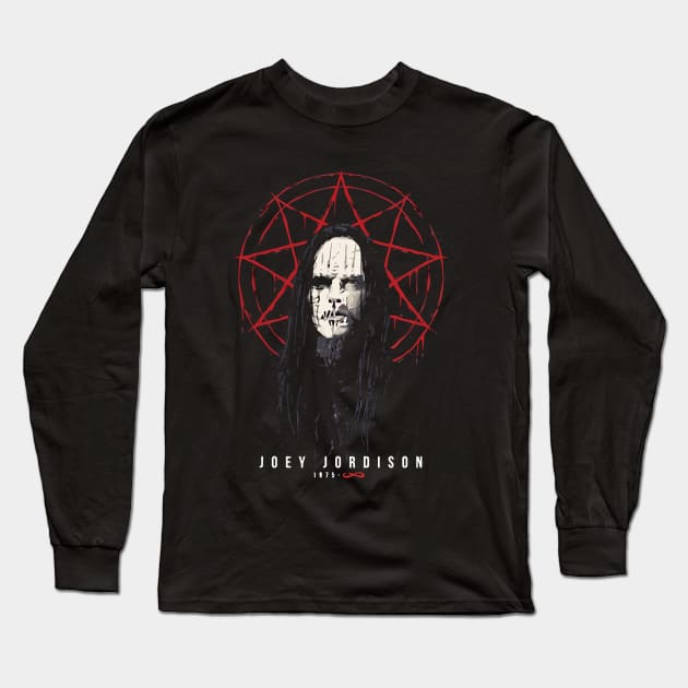 Joey Jordison Long Sleeve T-Shirt by rippyshbarcus